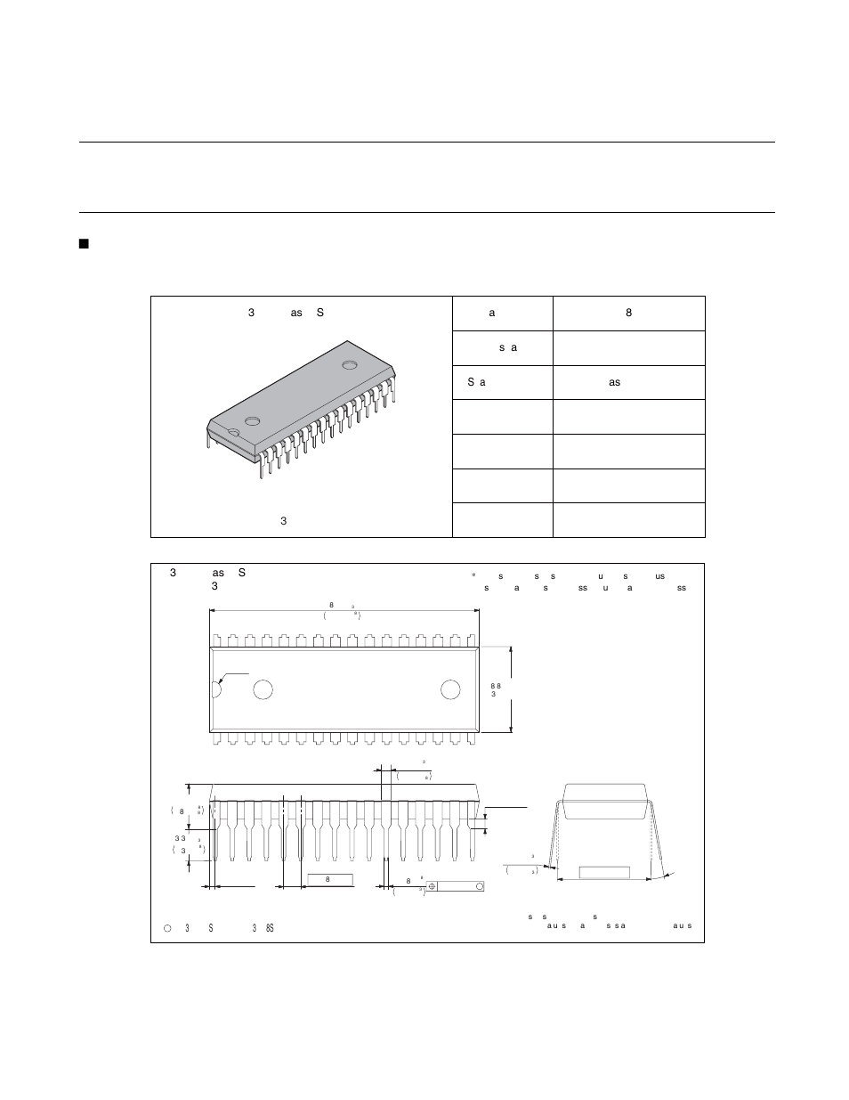 6 package dimensions, Package dimensions, Package dimension of dip-32p-m06 | 10 chapter 1 overview | FUJITSU F2MC-8L F202RA User Manual | Page 26 / 436