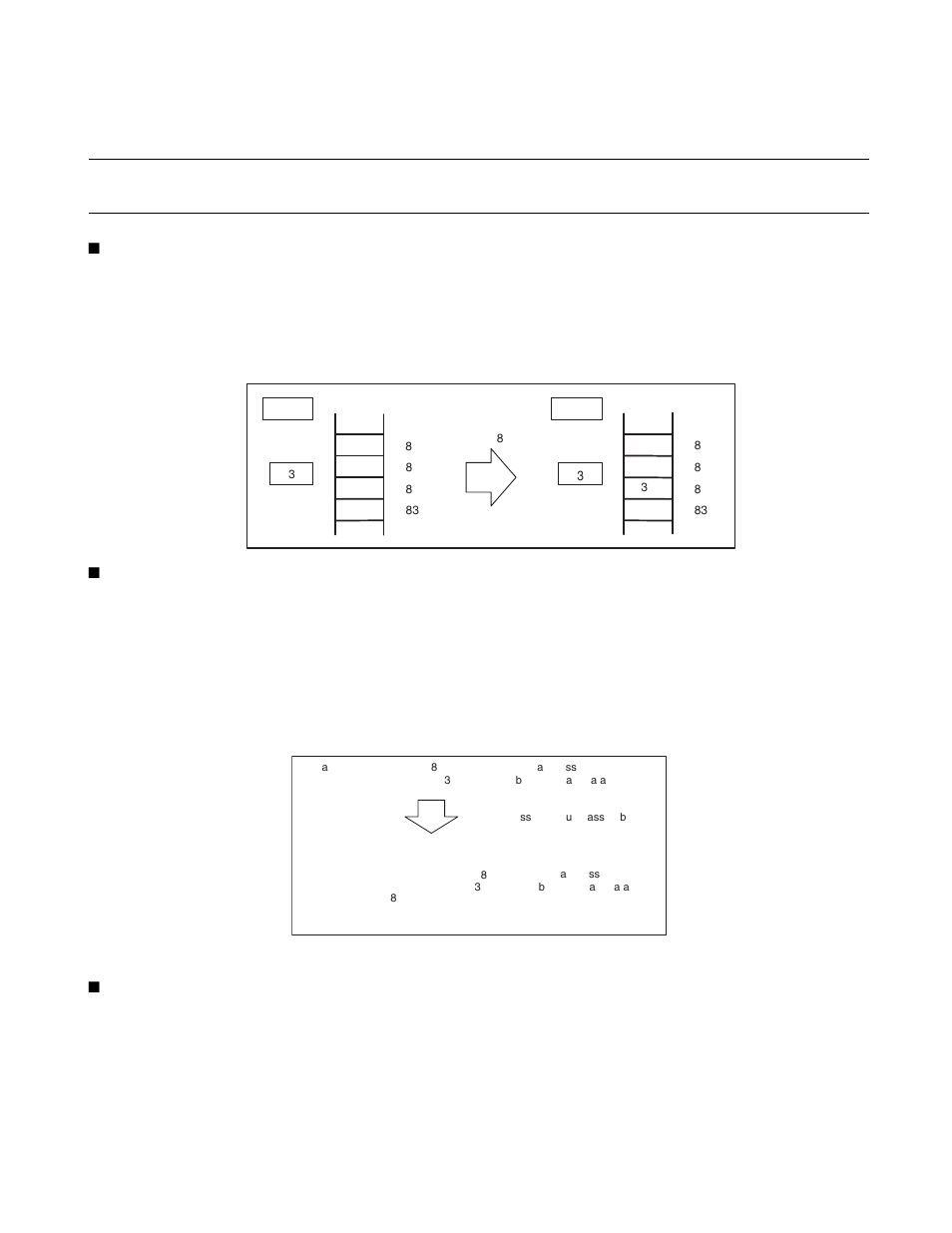 2 location of 16-bit data on memory, Location of 16-bit data on memory, Bit data storage state on ram | Bit operand storage state, Bit data storage state in stack | FUJITSU F2MC-8L F202RA User Manual | Page 42 / 436