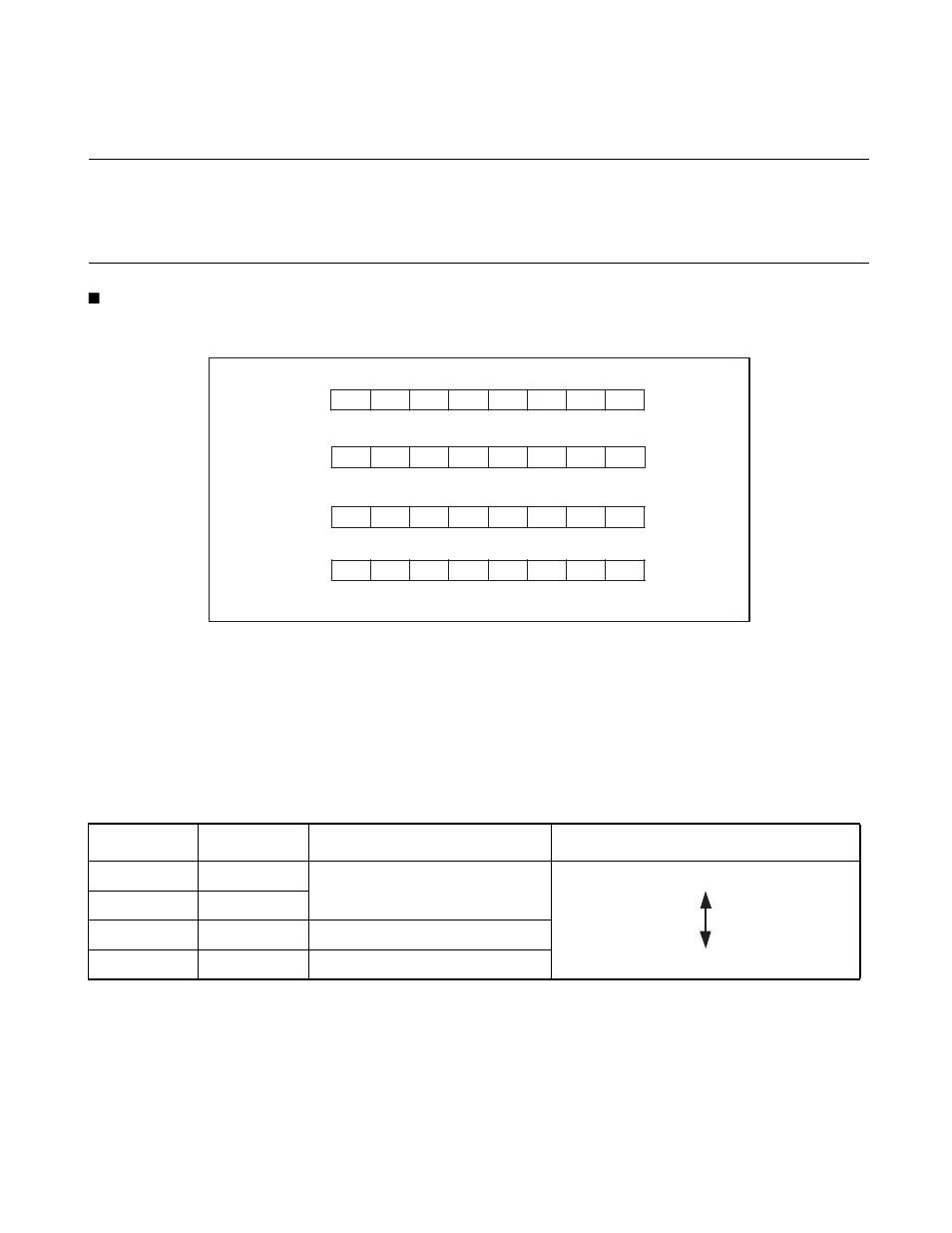 1 interrupt level setting registers (ilr1 to ilr4), Interrupt level setting registers (ilr1 to ilr4) | FUJITSU F2MC-8L F202RA User Manual | Page 52 / 436