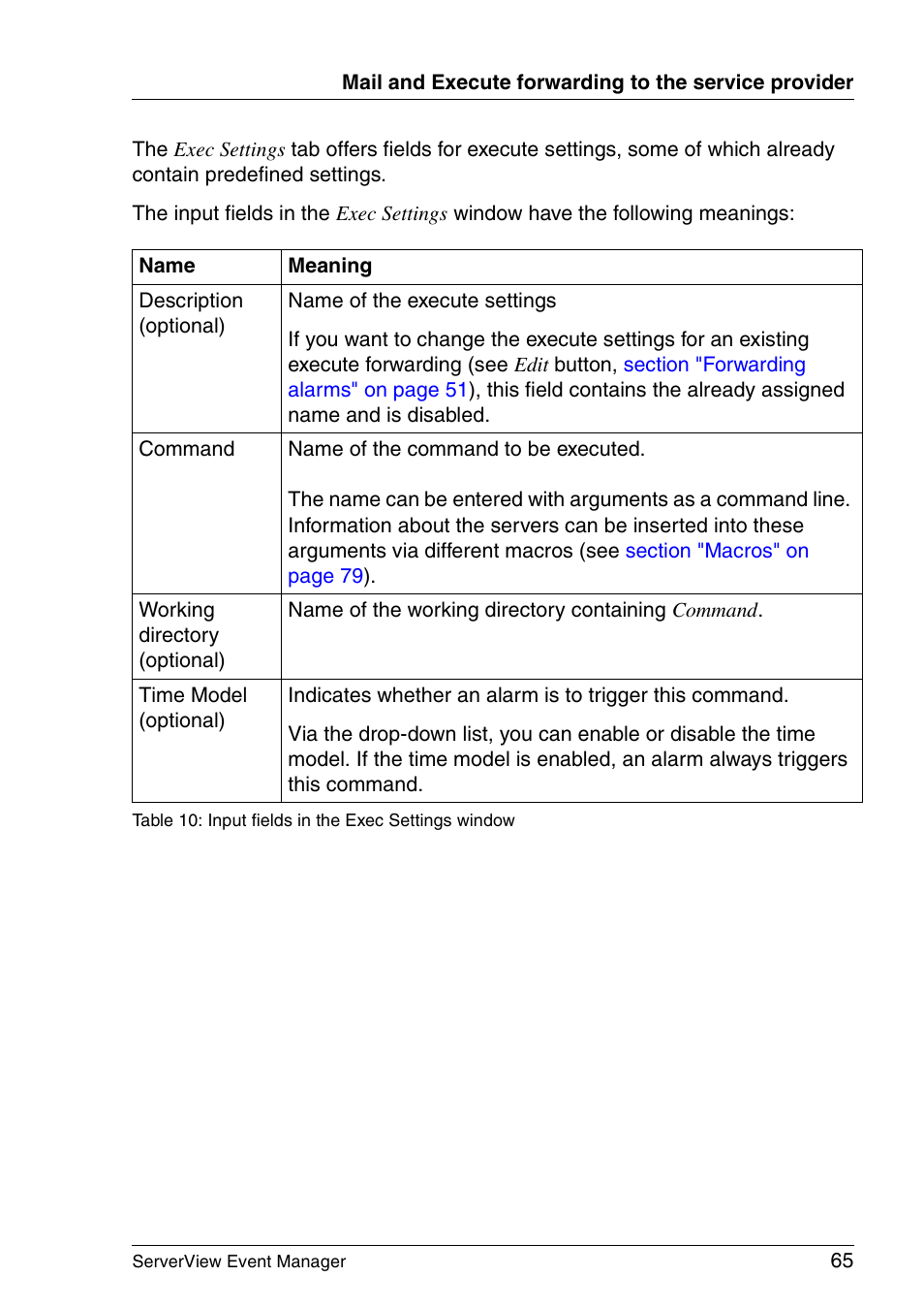 FUJITSU ServerView V6.00 User Manual | Page 65 / 174
