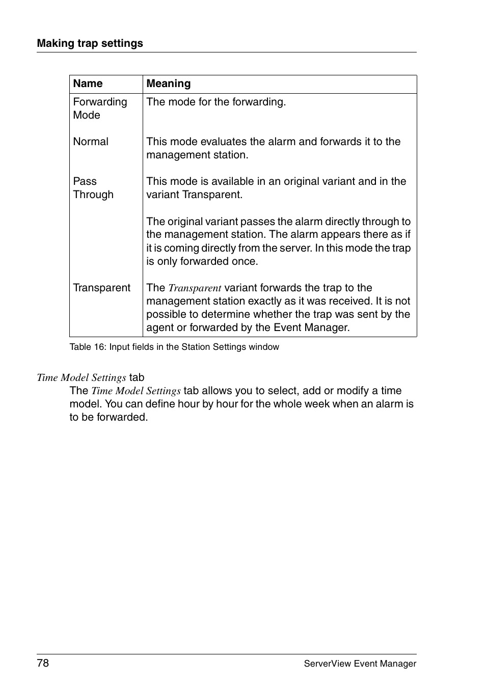 FUJITSU ServerView V6.00 User Manual | Page 78 / 174