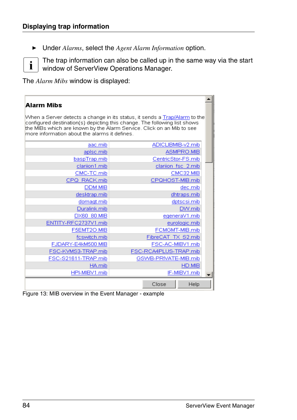 FUJITSU ServerView V6.00 User Manual | Page 84 / 174