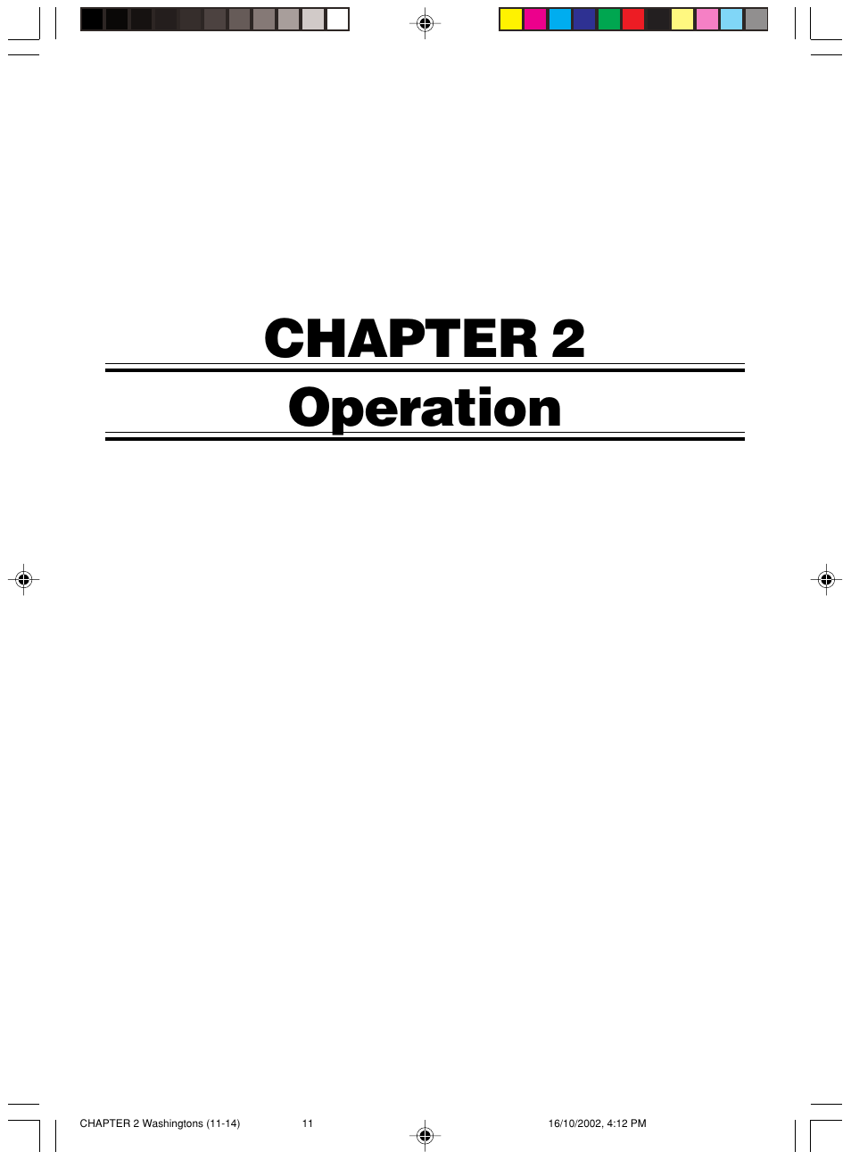 Chapter 2 operation | FUJITSU P300 User Manual | Page 26 / 56