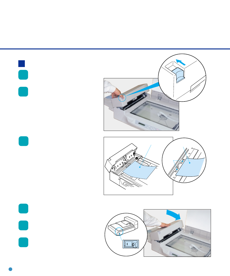 Cleaning the adf, Cleaning the adf -4 | FUJITSU M4097D User Manual | Page 24 / 61