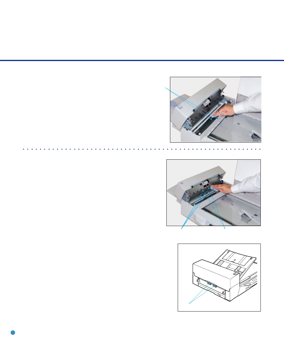 6 plastic rollers, Feed rollers plastic rollers pick roller | FUJITSU M4097D User Manual | Page 26 / 61