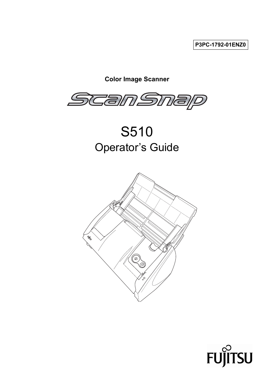 FUJITSU ScanSnap S510 User Manual | 287 pages