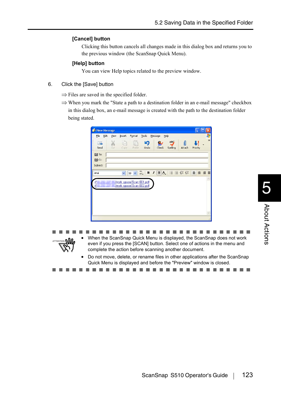FUJITSU ScanSnap S510 User Manual | Page 143 / 287