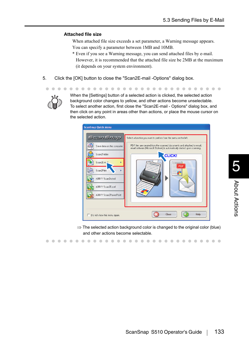 FUJITSU ScanSnap S510 User Manual | Page 153 / 287