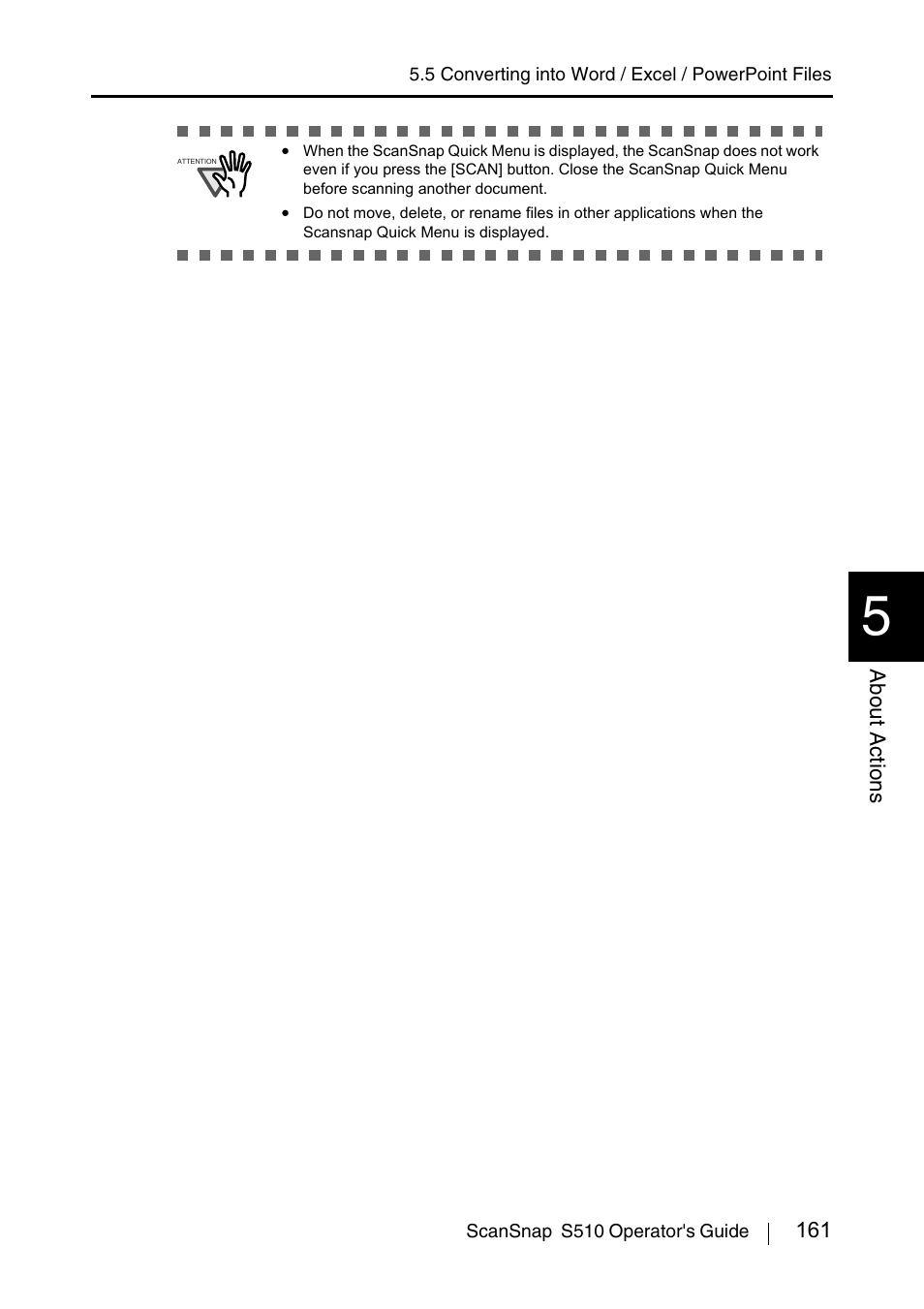 FUJITSU ScanSnap S510 User Manual | Page 181 / 287