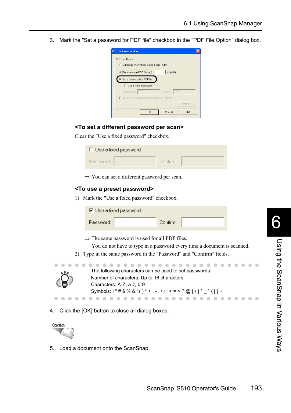 FUJITSU ScanSnap S510 User Manual | Page 213 / 287