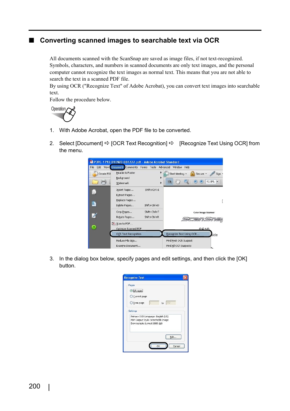 FUJITSU ScanSnap S510 User Manual | Page 220 / 287