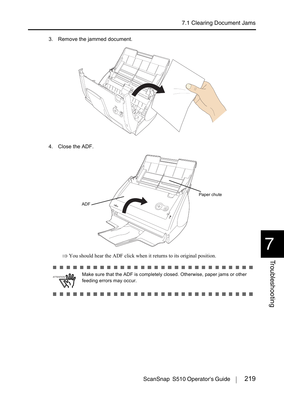 FUJITSU ScanSnap S510 User Manual | Page 239 / 287