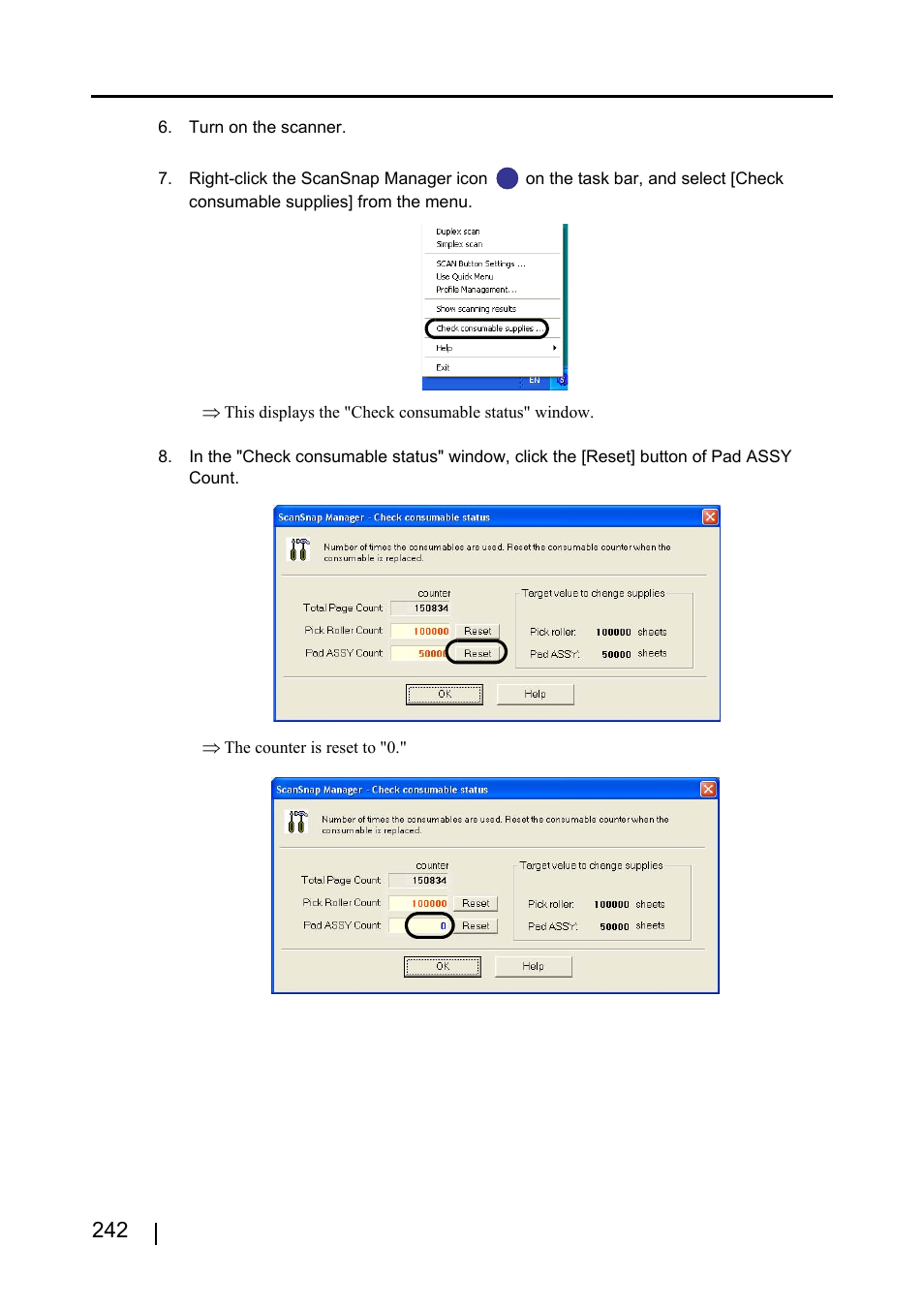 FUJITSU ScanSnap S510 User Manual | Page 262 / 287