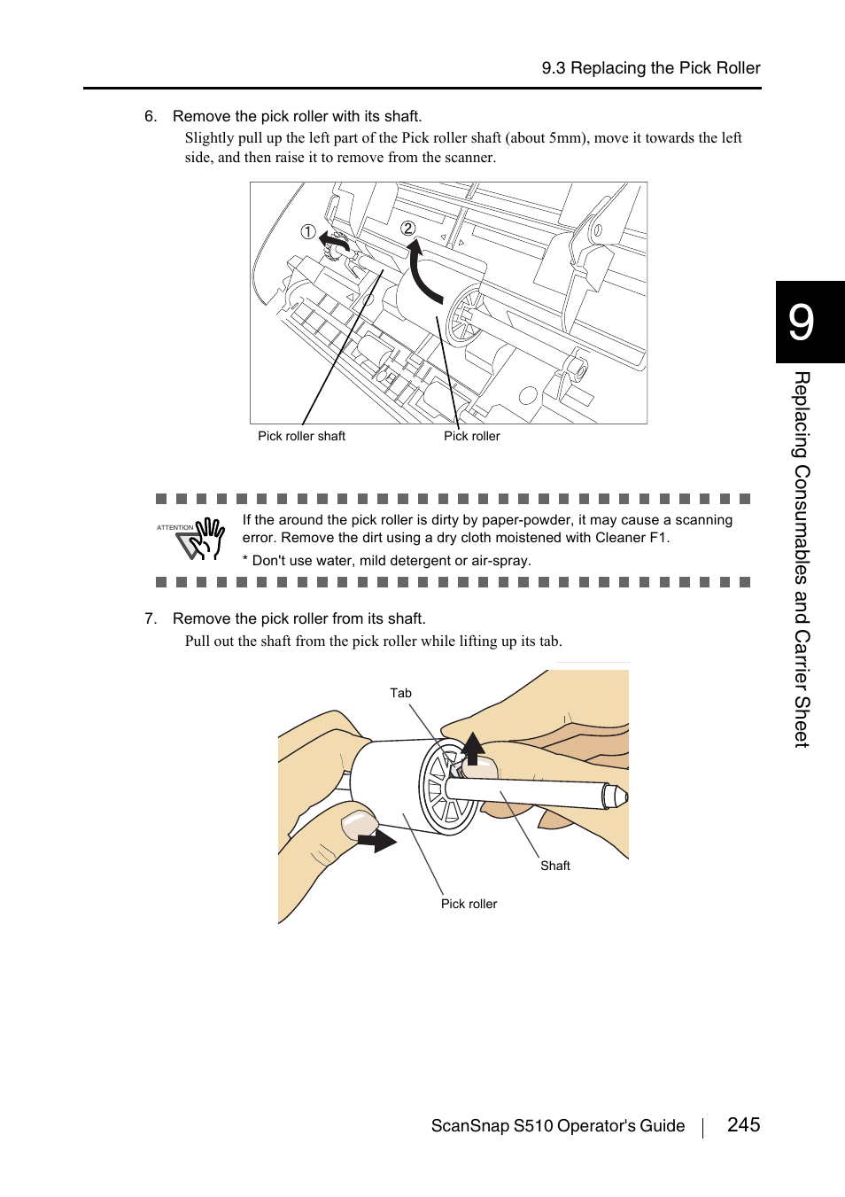 FUJITSU ScanSnap S510 User Manual | Page 265 / 287