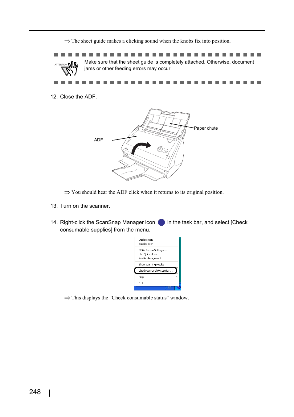 FUJITSU ScanSnap S510 User Manual | Page 268 / 287