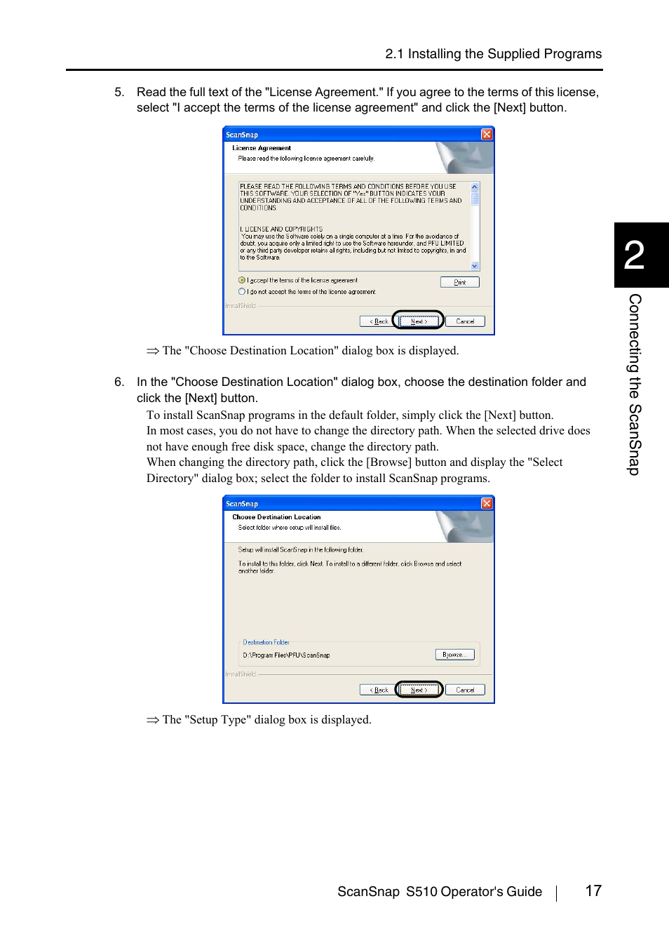 FUJITSU ScanSnap S510 User Manual | Page 37 / 287