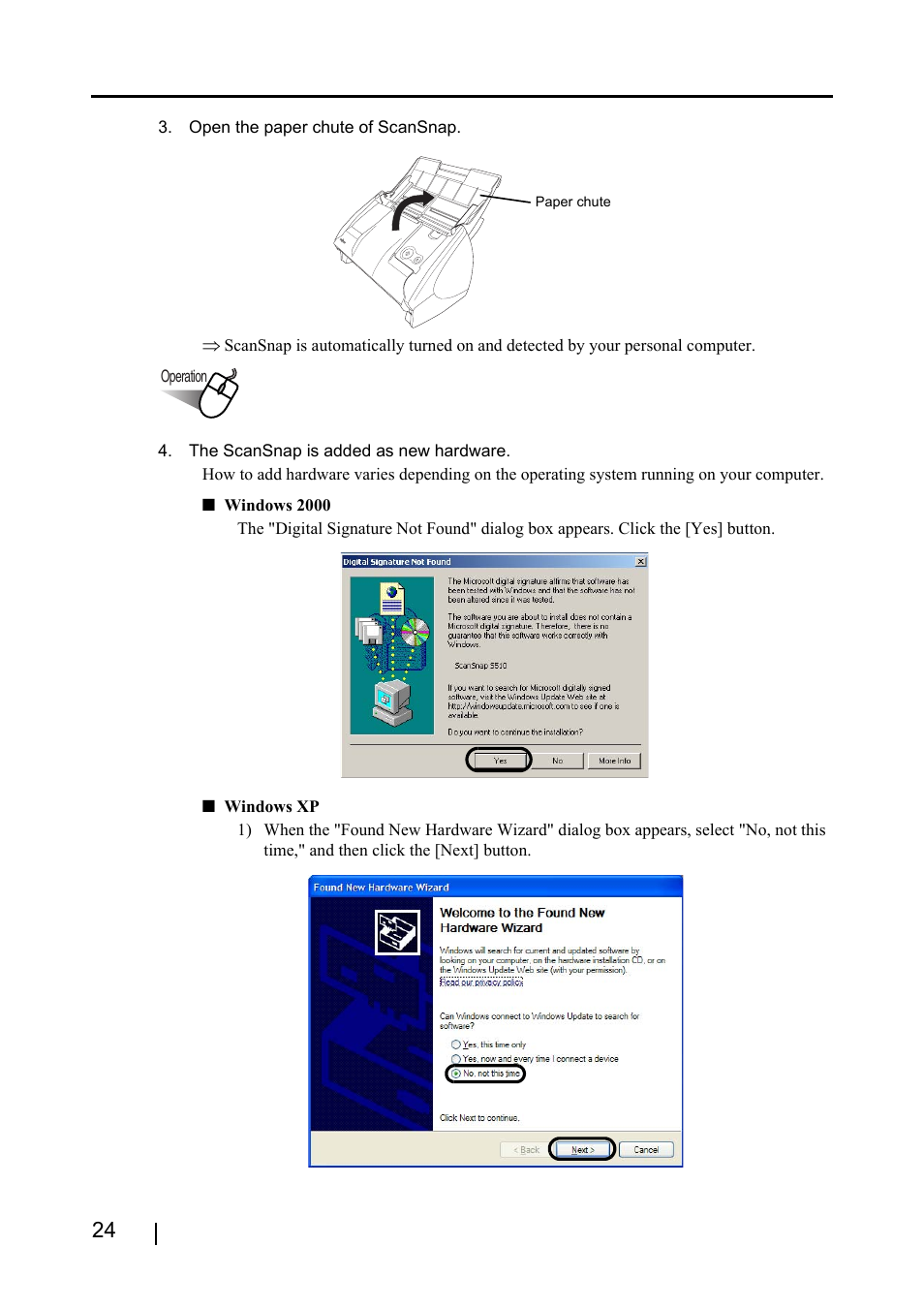 FUJITSU ScanSnap S510 User Manual | Page 44 / 287