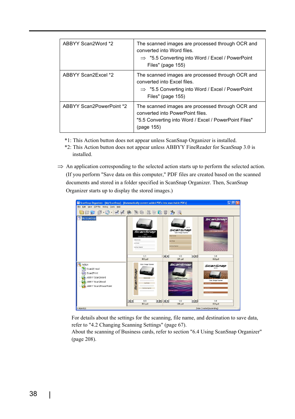 FUJITSU ScanSnap S510 User Manual | Page 58 / 287