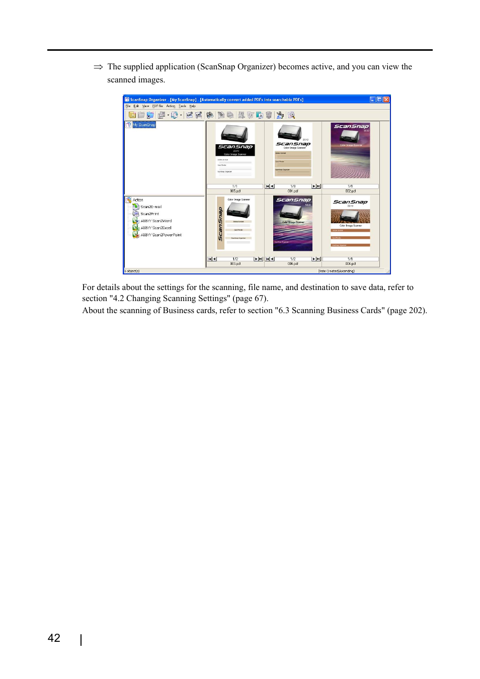 FUJITSU ScanSnap S510 User Manual | Page 62 / 287