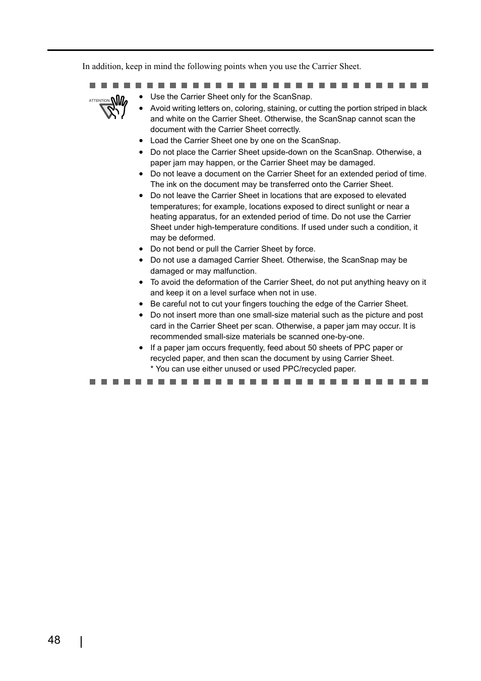 FUJITSU ScanSnap S510 User Manual | Page 68 / 287