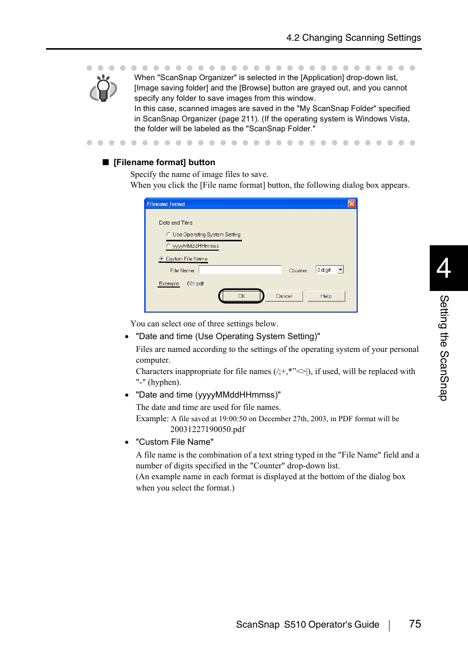 FUJITSU ScanSnap S510 User Manual | Page 95 / 287