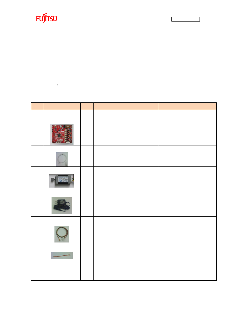 Setting up the starter kit, Table 1-1 component list, 1 setting up the starter kit | FUJITSU CAN-Motor Board MB91F267N User Manual | Page 13 / 104
