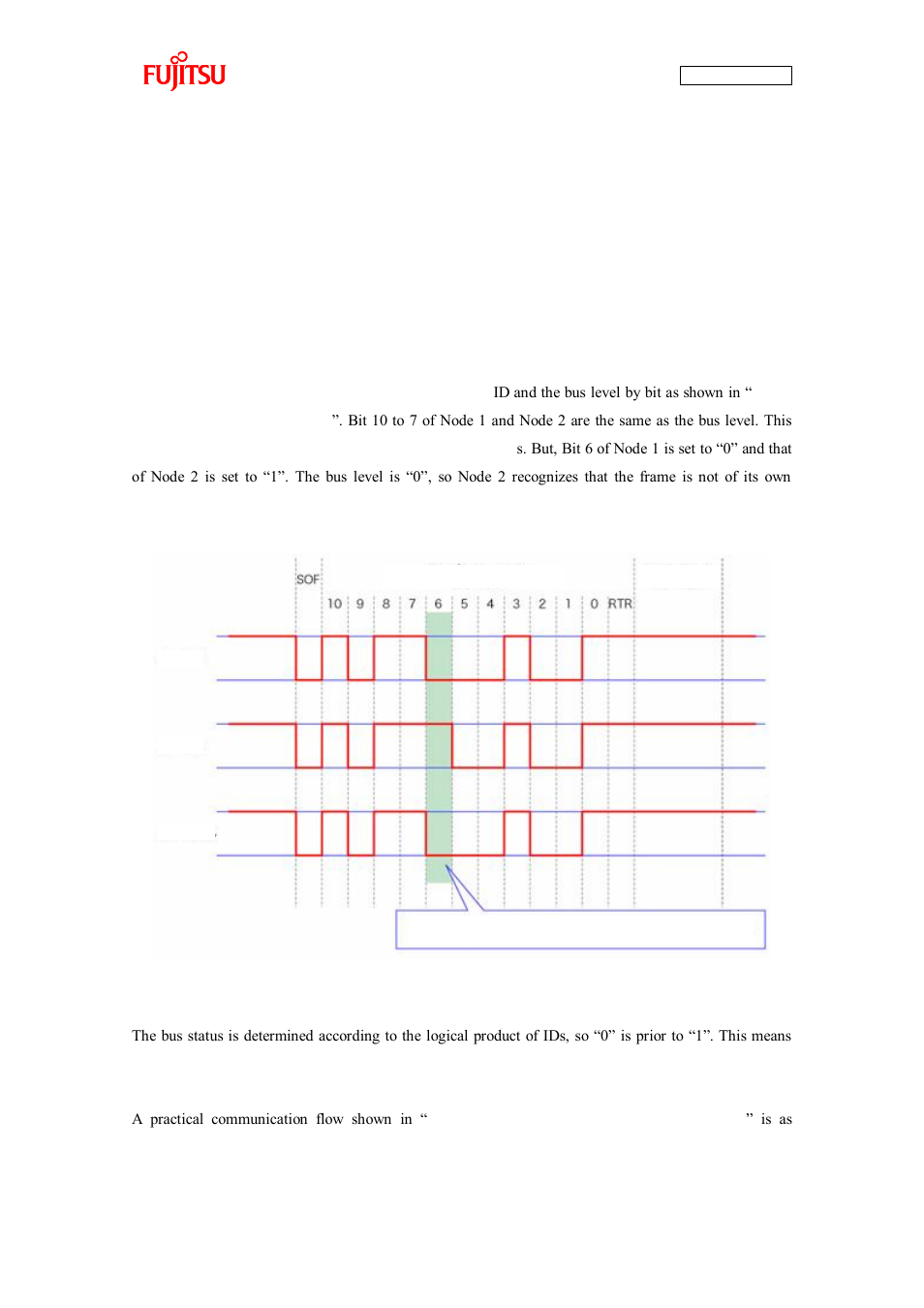 Arbitration, Figure 5-4 operation of the arbitration | FUJITSU CAN-Motor Board MB91F267N User Manual | Page 88 / 104