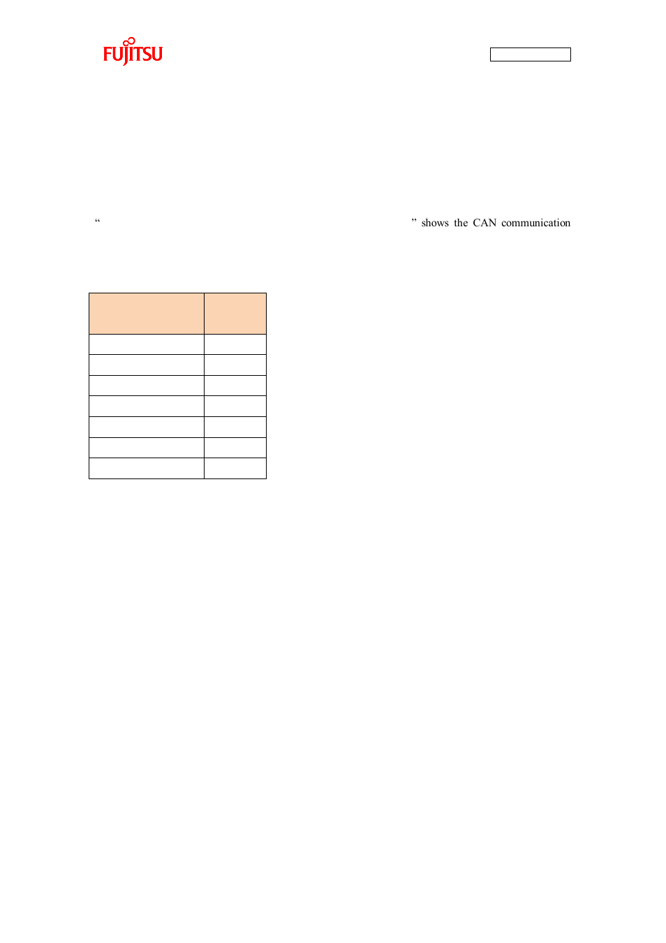 Can communication configuration | FUJITSU CAN-Motor Board MB91F267N User Manual | Page 95 / 104