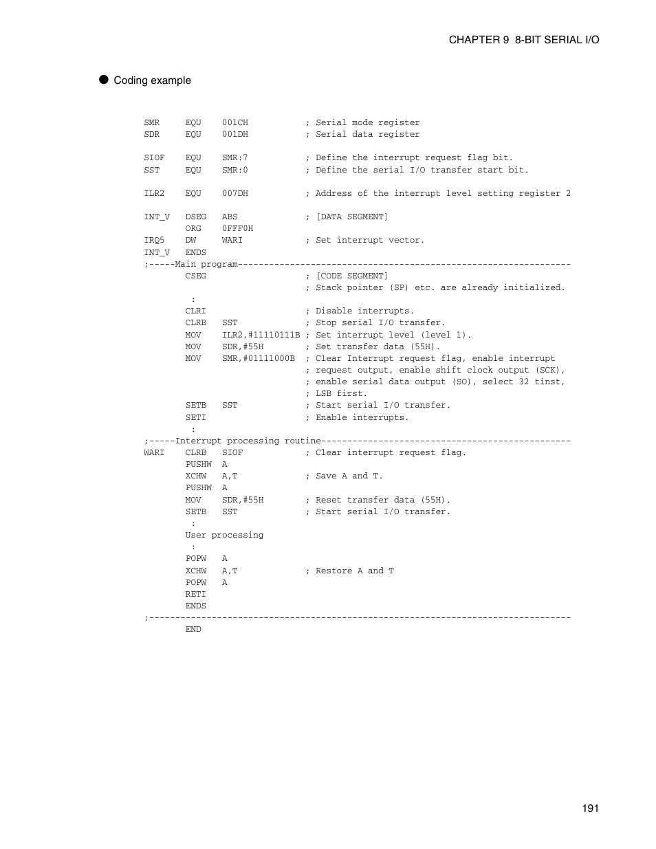 FUJITSU Semiconductor Controller MB89950/950A User Manual | Page 205 / 318
