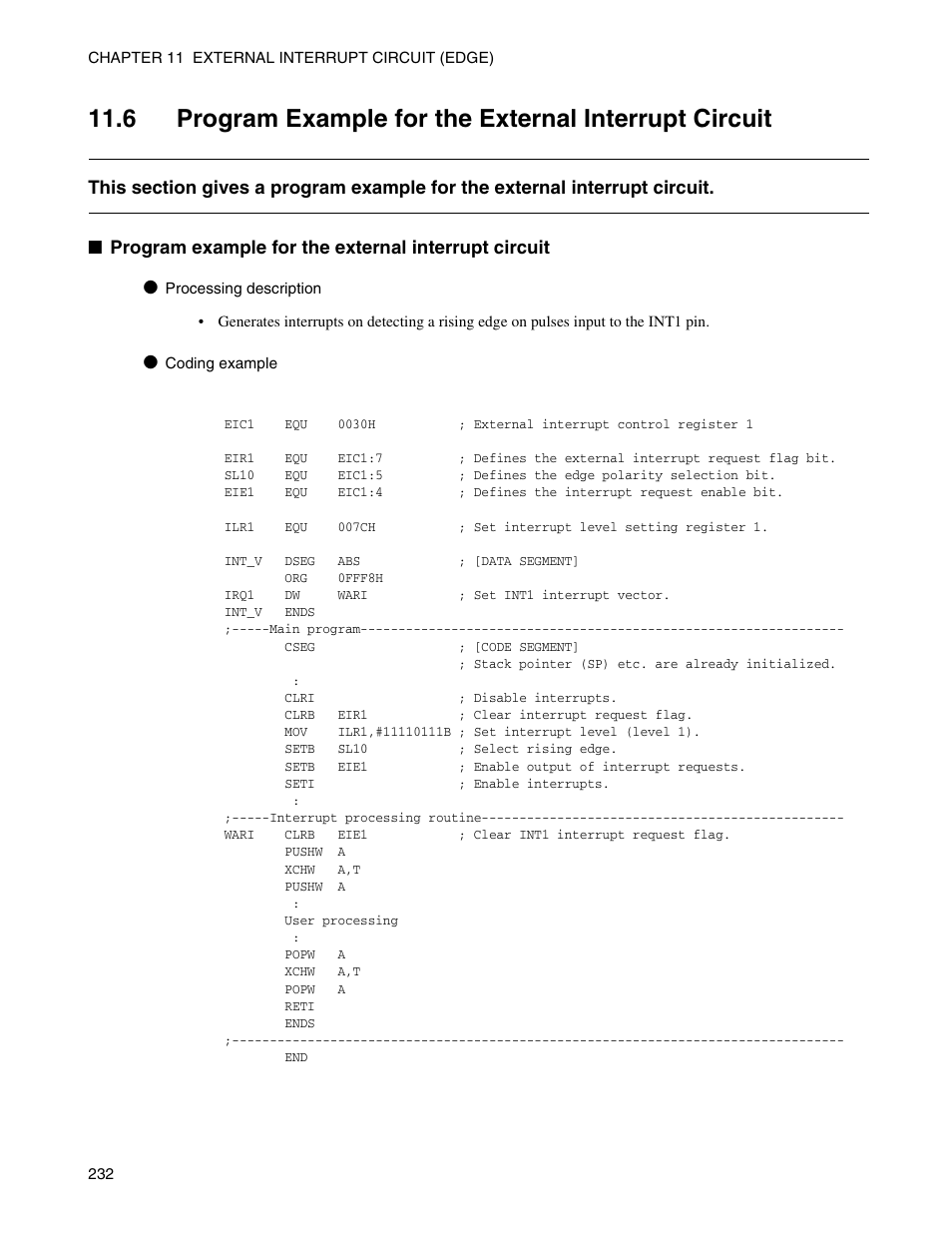 6 "p | FUJITSU Semiconductor Controller MB89950/950A User Manual | Page 246 / 318