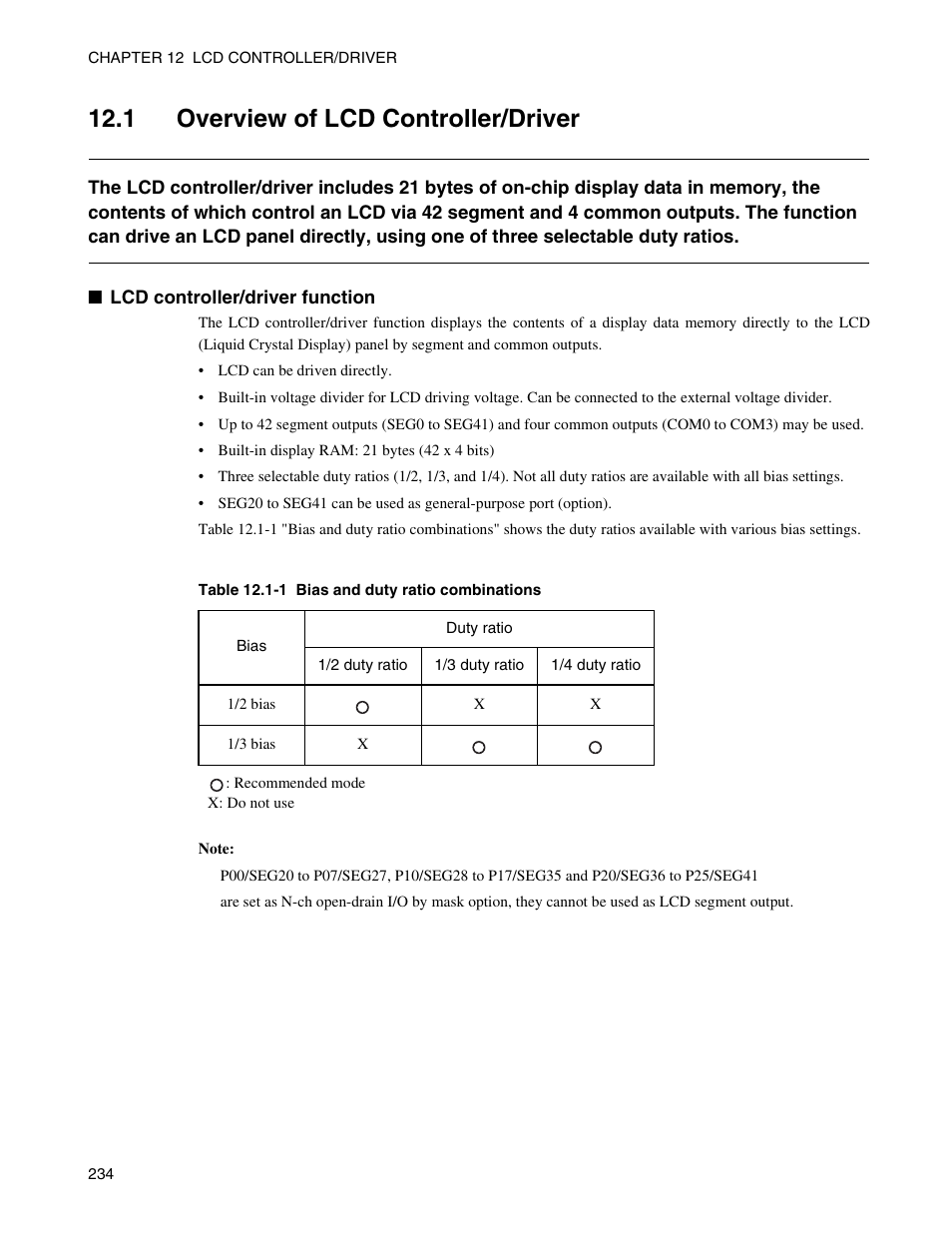 1 overview of lcd controller/driver | FUJITSU Semiconductor Controller MB89950/950A User Manual | Page 248 / 318