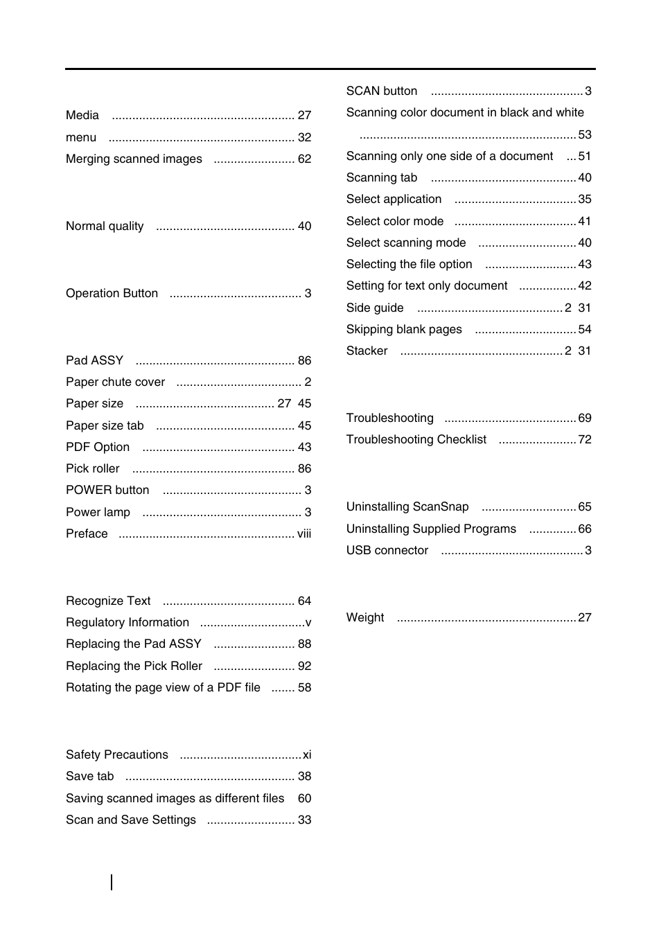 FUJITSU fi-5110EOXM User Manual | Page 118 / 121