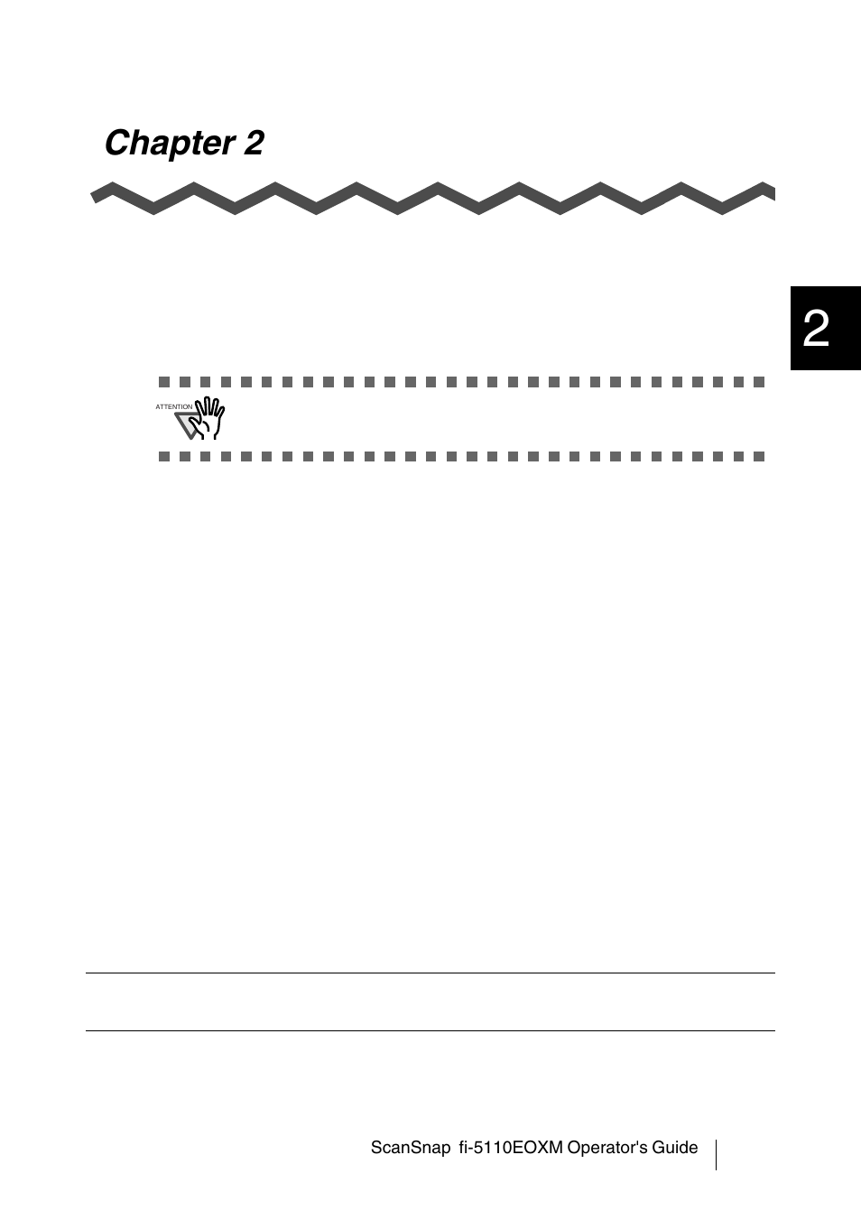 Chapter 2 connecting scansnap, Chapter 2, Connecting scansnap | FUJITSU fi-5110EOXM User Manual | Page 21 / 121