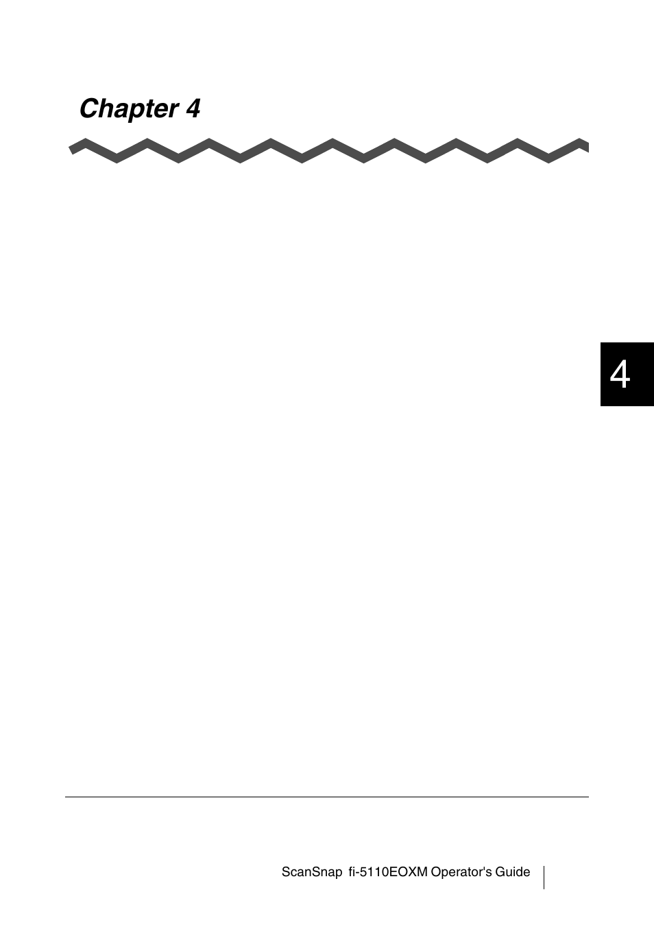 Chapter 4 uninstalling scansnap, Chapter 4, Uninstalling scansnap | FUJITSU fi-5110EOXM User Manual | Page 81 / 121