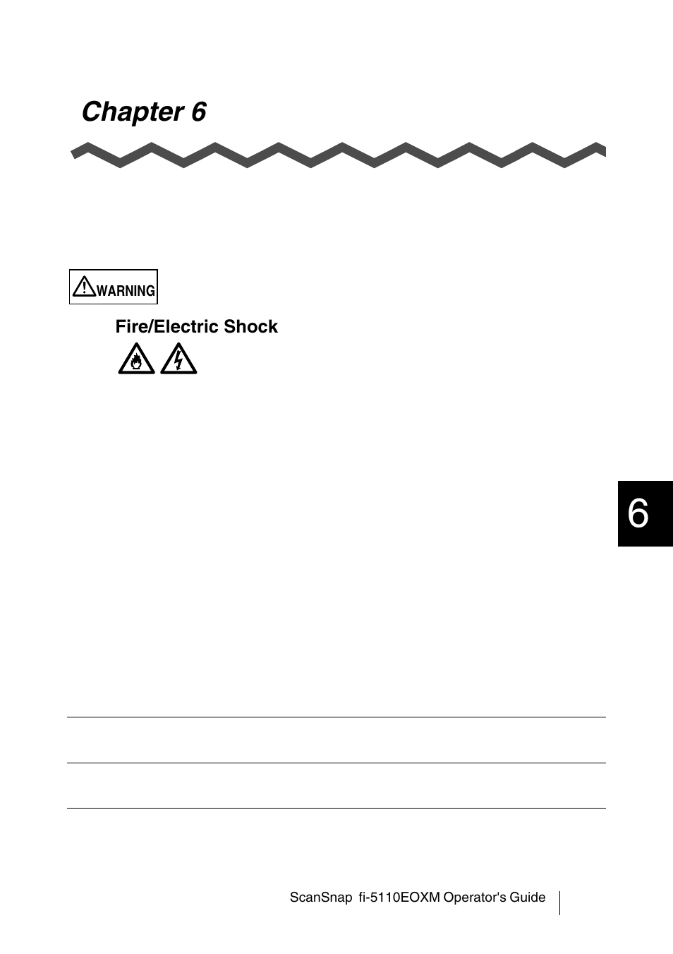 Chapter 6 daily care, Chapter 6, Daily care | FUJITSU fi-5110EOXM User Manual | Page 93 / 121