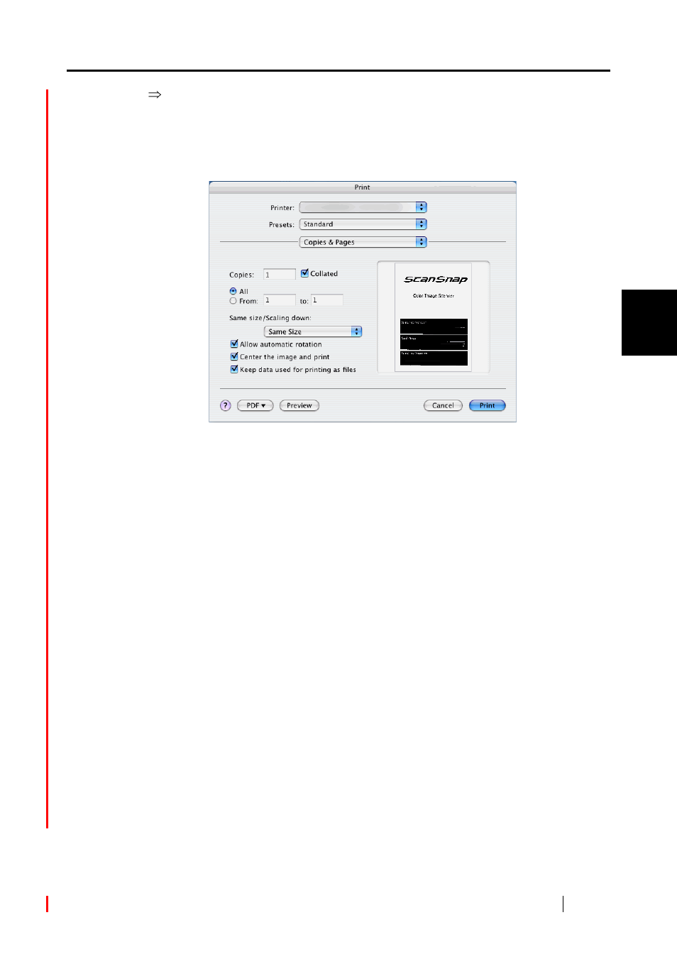 FUJITSU ScanSnap Color Image Scanner S510M User Manual | Page 127 / 171