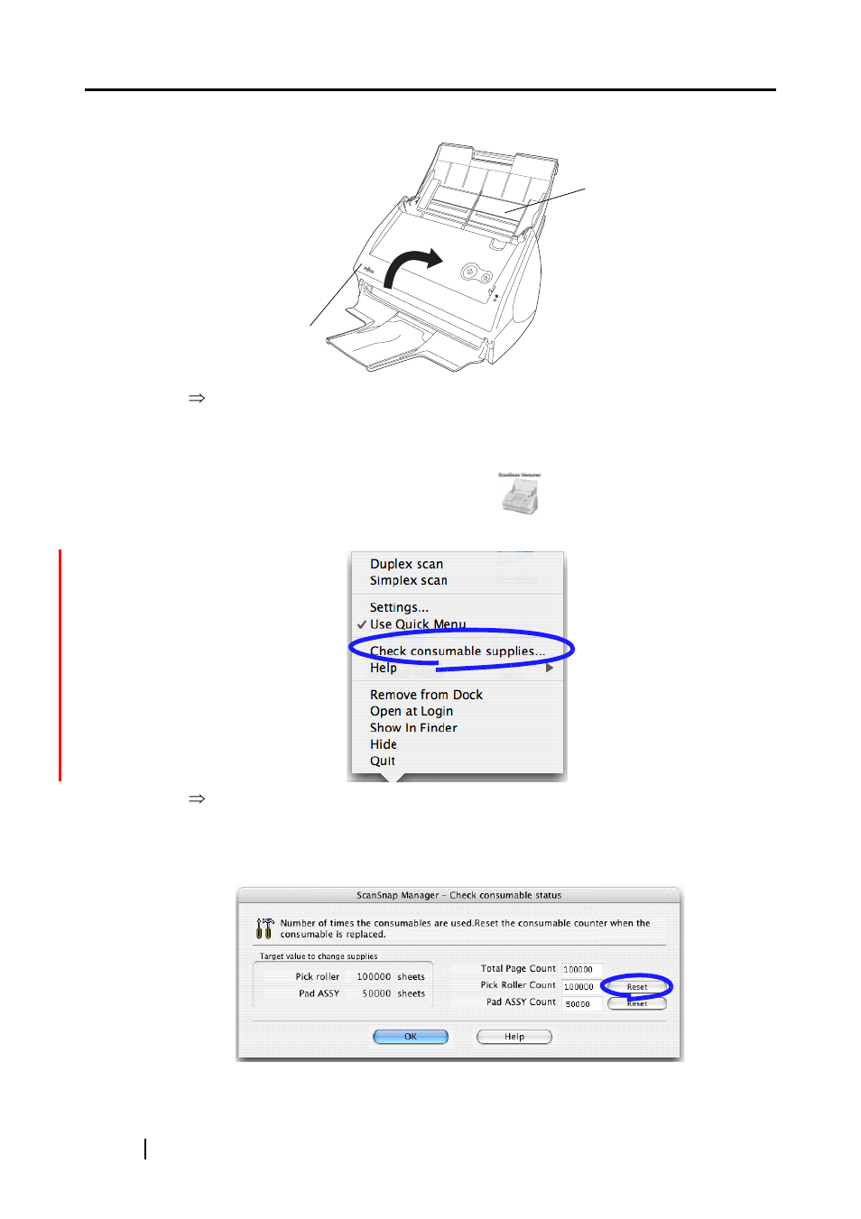 FUJITSU ScanSnap Color Image Scanner S510M User Manual | Page 160 / 171
