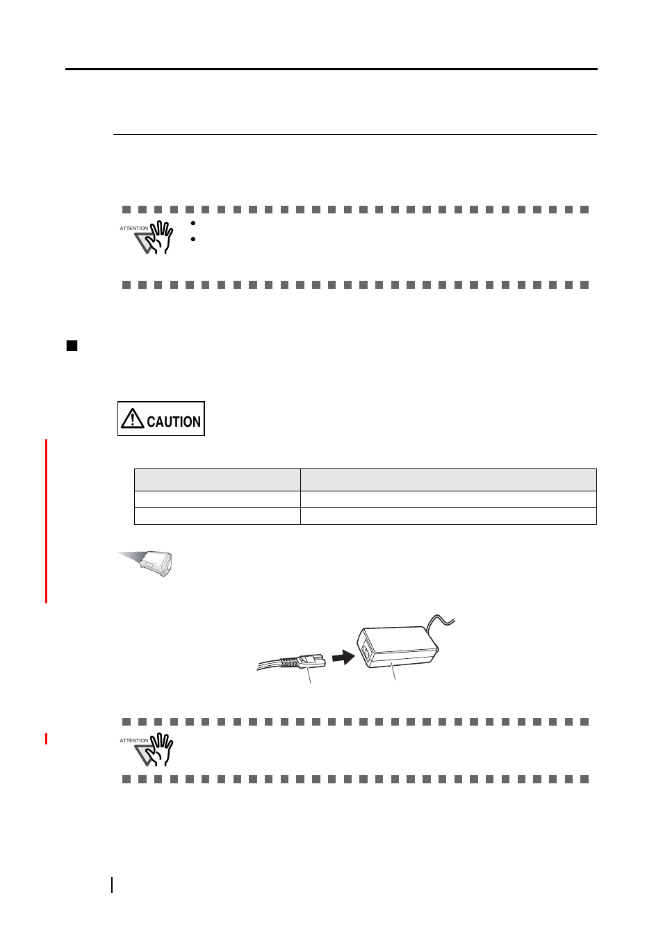 2 connecting scansnap to your computer, Connecting the ac adapter, Caution | FUJITSU ScanSnap Color Image Scanner S510M User Manual | Page 32 / 171