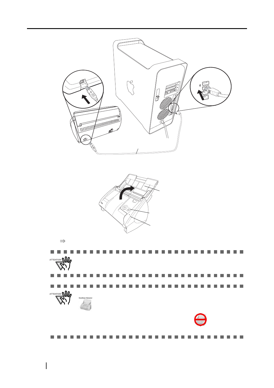 Usb cable | FUJITSU ScanSnap Color Image Scanner S510M User Manual | Page 34 / 171