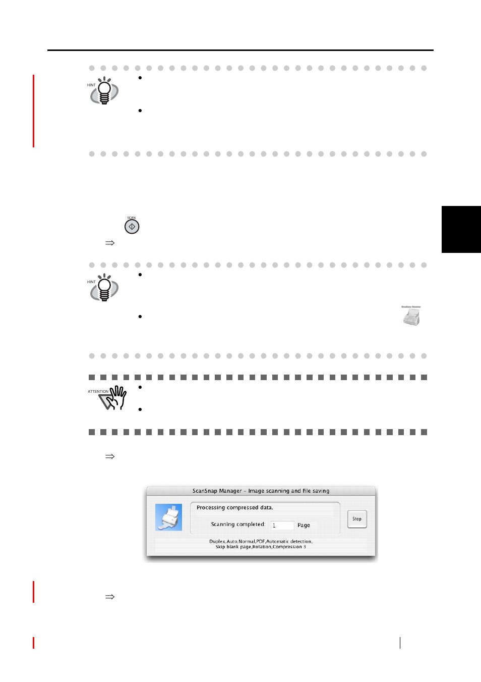 25 basic scanner operations | FUJITSU ScanSnap Color Image Scanner S510M User Manual | Page 41 / 171