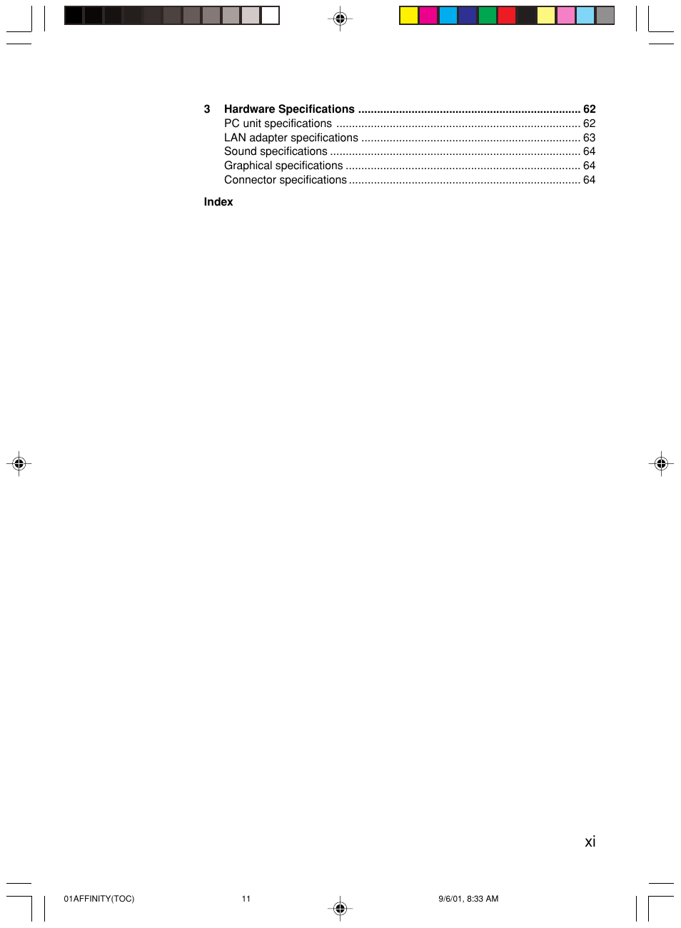 FUJITSU 500 User Manual | Page 11 / 80