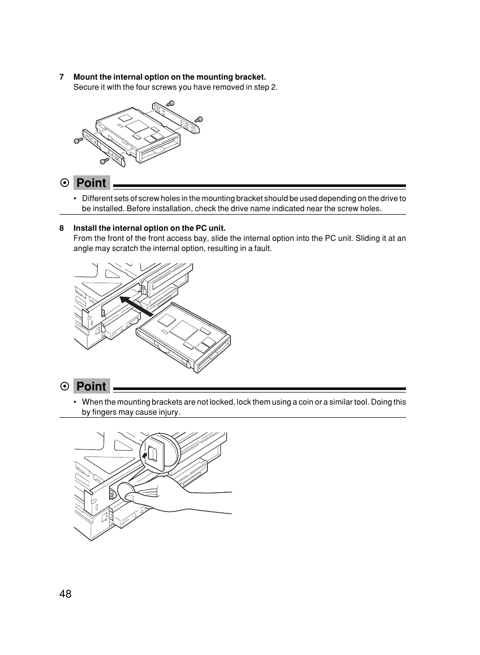 Point | FUJITSU 500 User Manual | Page 59 / 80