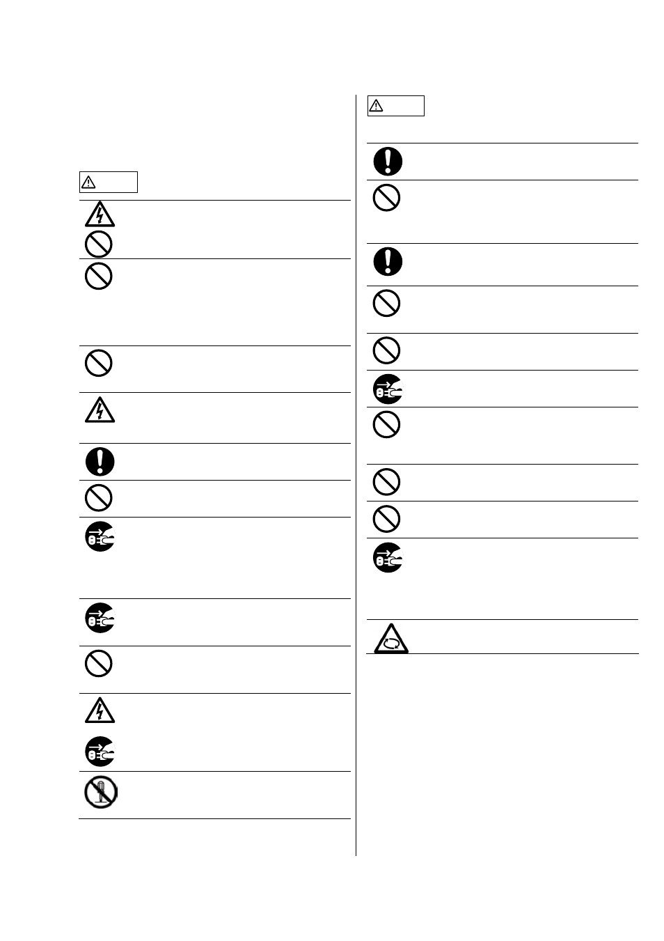 Safety precautions | FUJITSU FI-553PR User Manual | Page 5 / 16