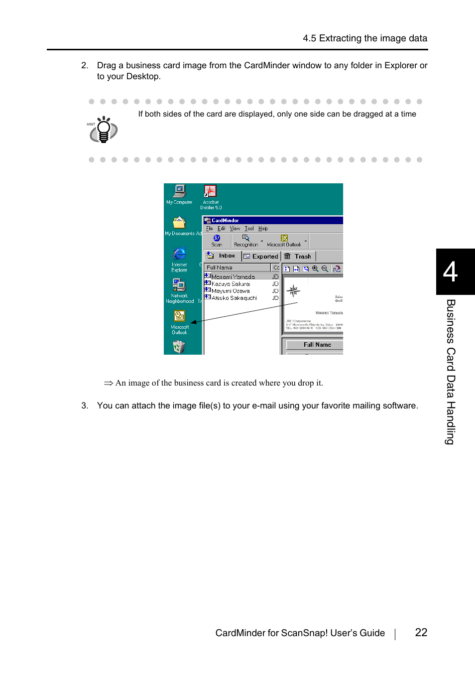 FUJITSU CardMinder User Manual | Page 28 / 46