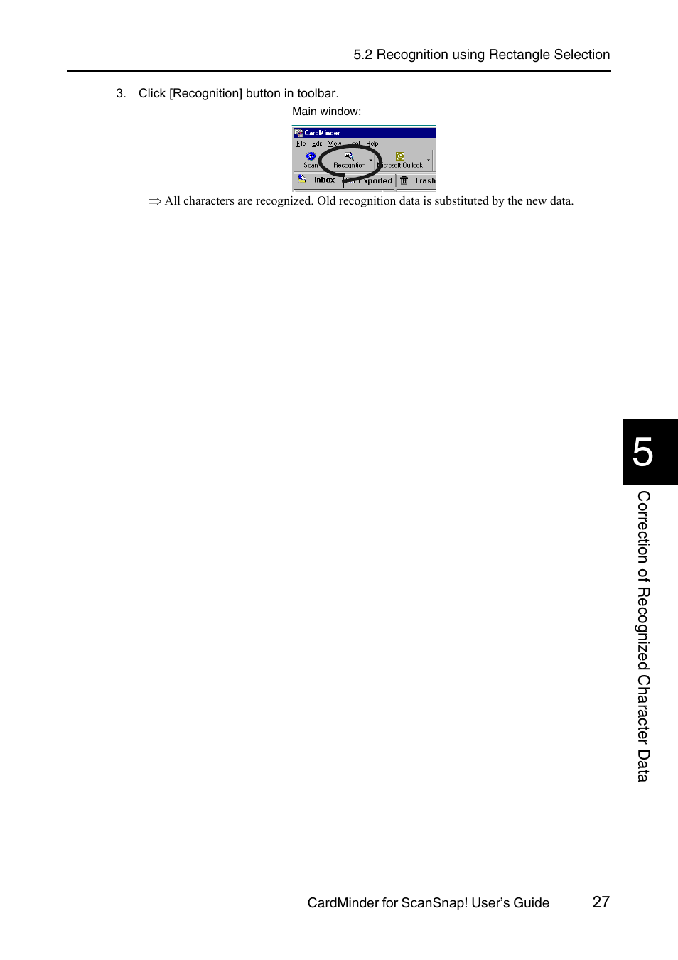FUJITSU CardMinder User Manual | Page 33 / 46