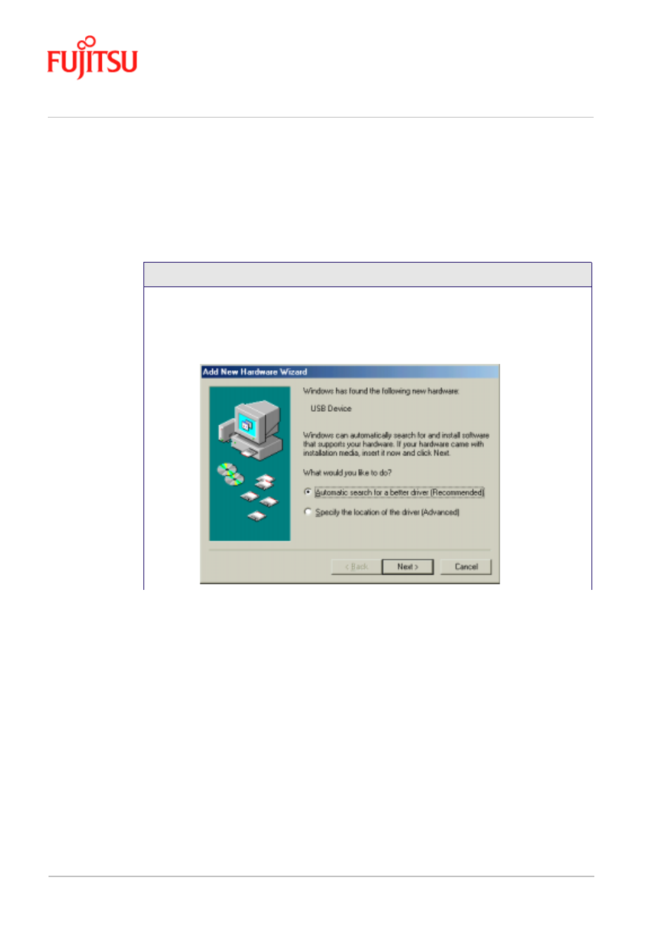 Procedure 2-8, Software setup for windows me - modem plugged in | FUJITSU ISSUE 02 3XAX-00803AAS User Manual | Page 46 / 100