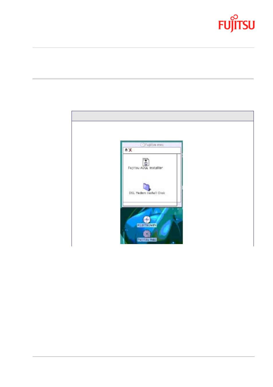 Software setup for macintosh os9.1, Software setup for macintosh os9.1 -5, Procedure 3-2 | Software setup for macintosh -5, Software setup for macintosh | FUJITSU ISSUE 02 3XAX-00803AAS User Manual | Page 55 / 100
