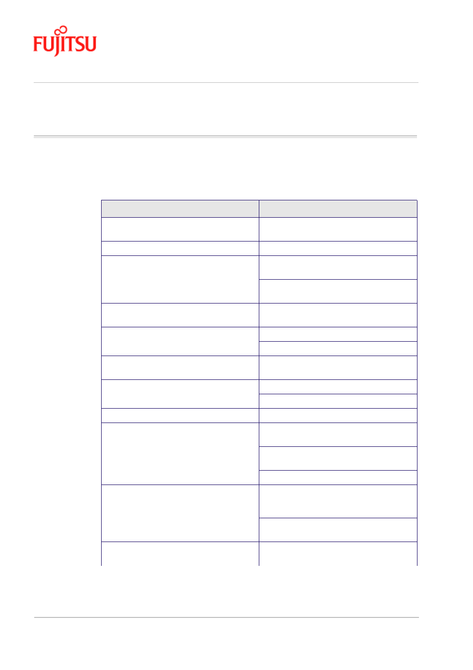 Product specification | FUJITSU ISSUE 02 3XAX-00803AAS User Manual | Page 96 / 100
