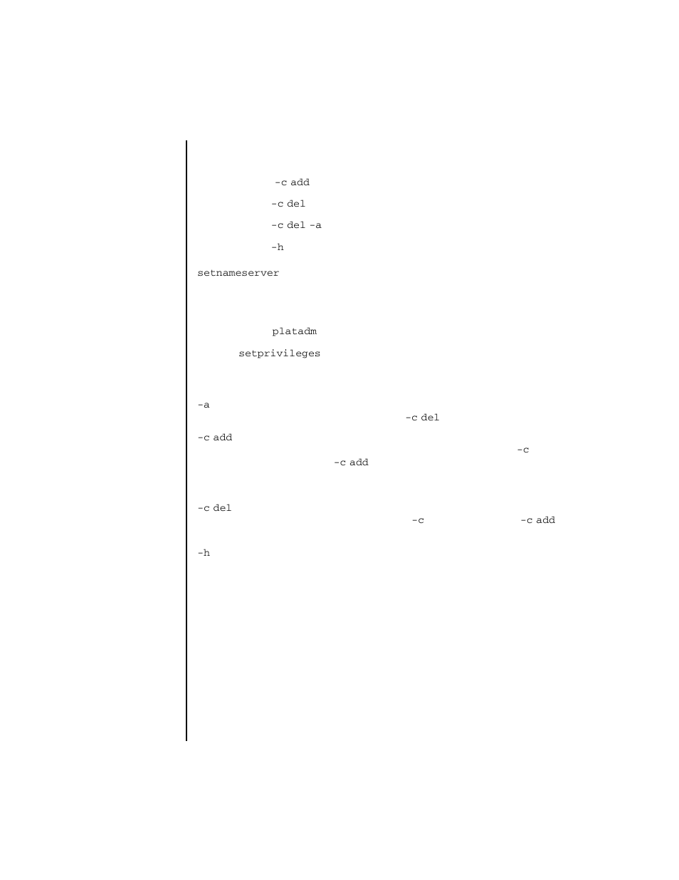 Setnameserver | FUJITSU SPARC ENTERPRISE M4000 User Manual | Page 203 / 444