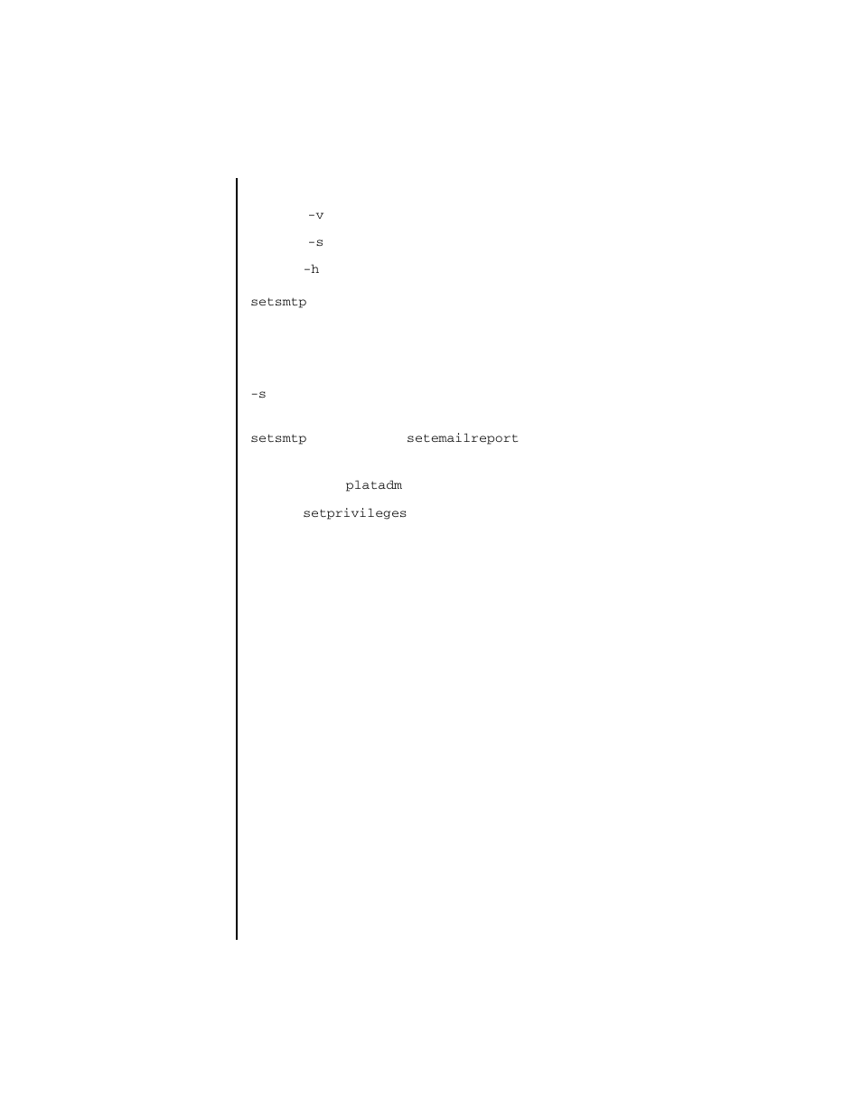 Setsmtp | FUJITSU SPARC ENTERPRISE M4000 User Manual | Page 231 / 444